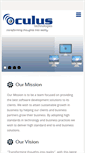Mobile Screenshot of oculus-technologies.com